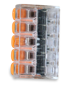 Verbindungsklemme universal Wago 221 5x0,14-4mm²